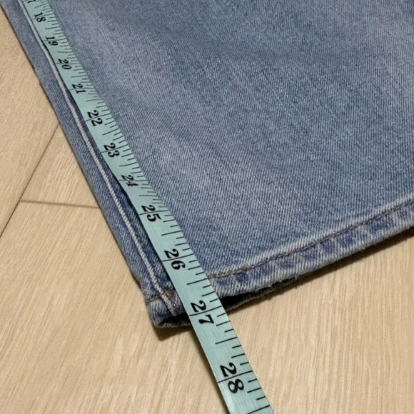 Express Light Blue 90’s Ankle Boot Mid Rise Jeans - Picture 9 of 11